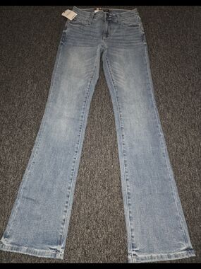 Express Light Blue Flare Jeans